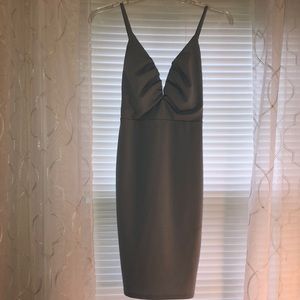 Light blue bodycon dress